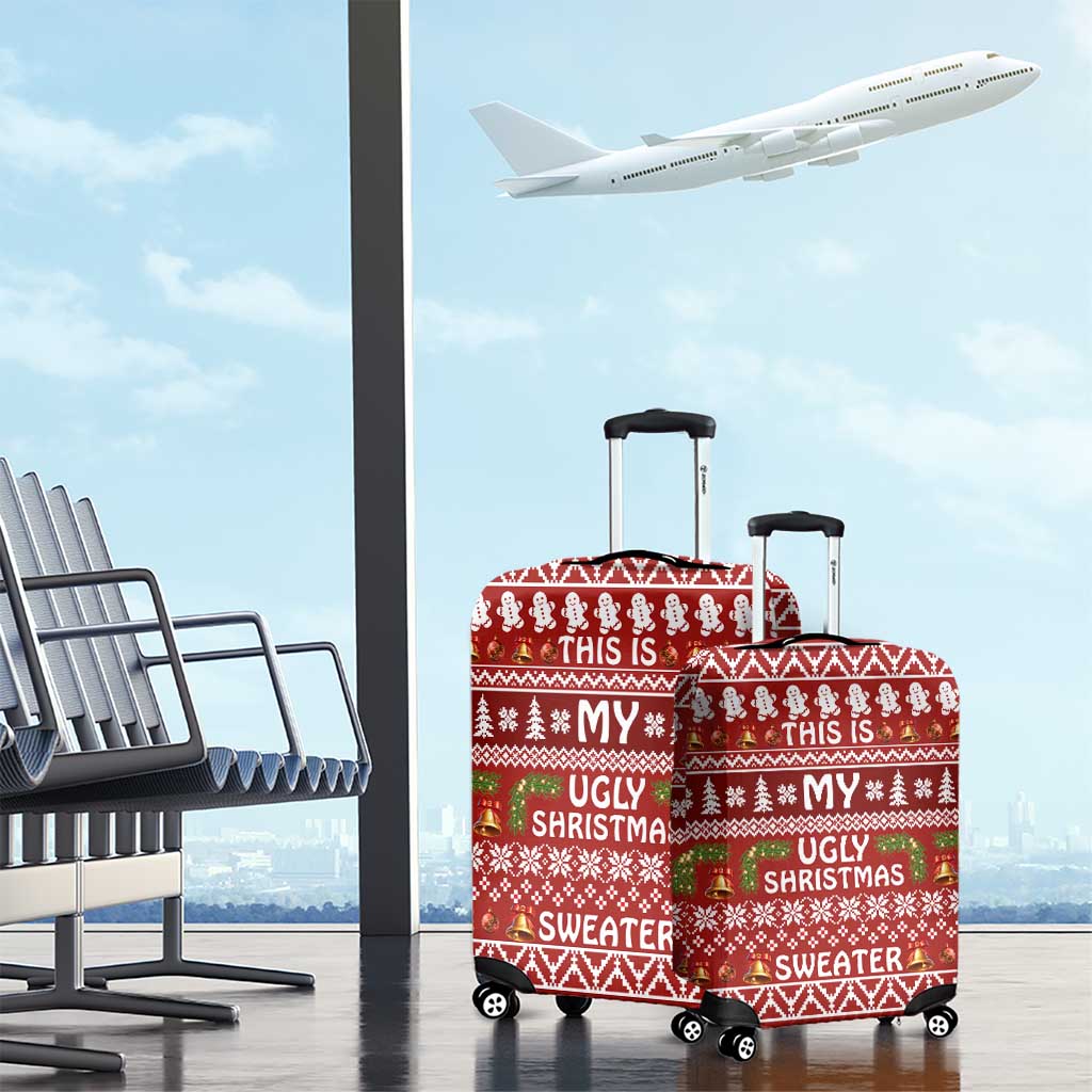 This Is My Christmas Luggage Cover Xmas Holiday Patterns - Wonder Print Shop