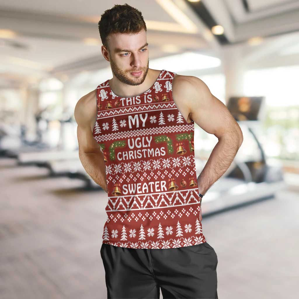 This Is My Christmas Men Tank Top Xmas Holiday Patterns - Wonder Print Shop