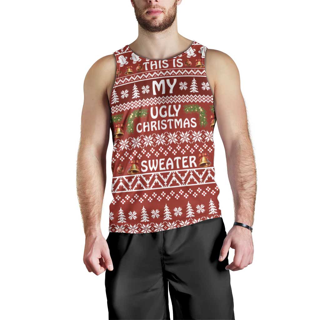 This Is My Christmas Men Tank Top Xmas Holiday Patterns - Wonder Print Shop