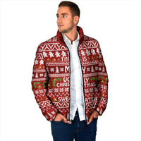 This Is My Christmas Padded Jacket Xmas Holiday Patterns - Wonder Print Shop