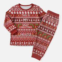 This Is My Christmas Pajama Set Xmas Holiday Patterns - Wonder Print Shop