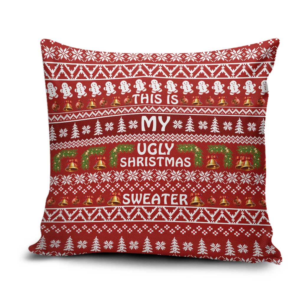 This Is My Christmas Pillow Cover Xmas Holiday Patterns - Wonder Print Shop