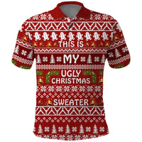 This Is My Christmas Polo Shirt Xmas Holiday Patterns - Wonder Print Shop