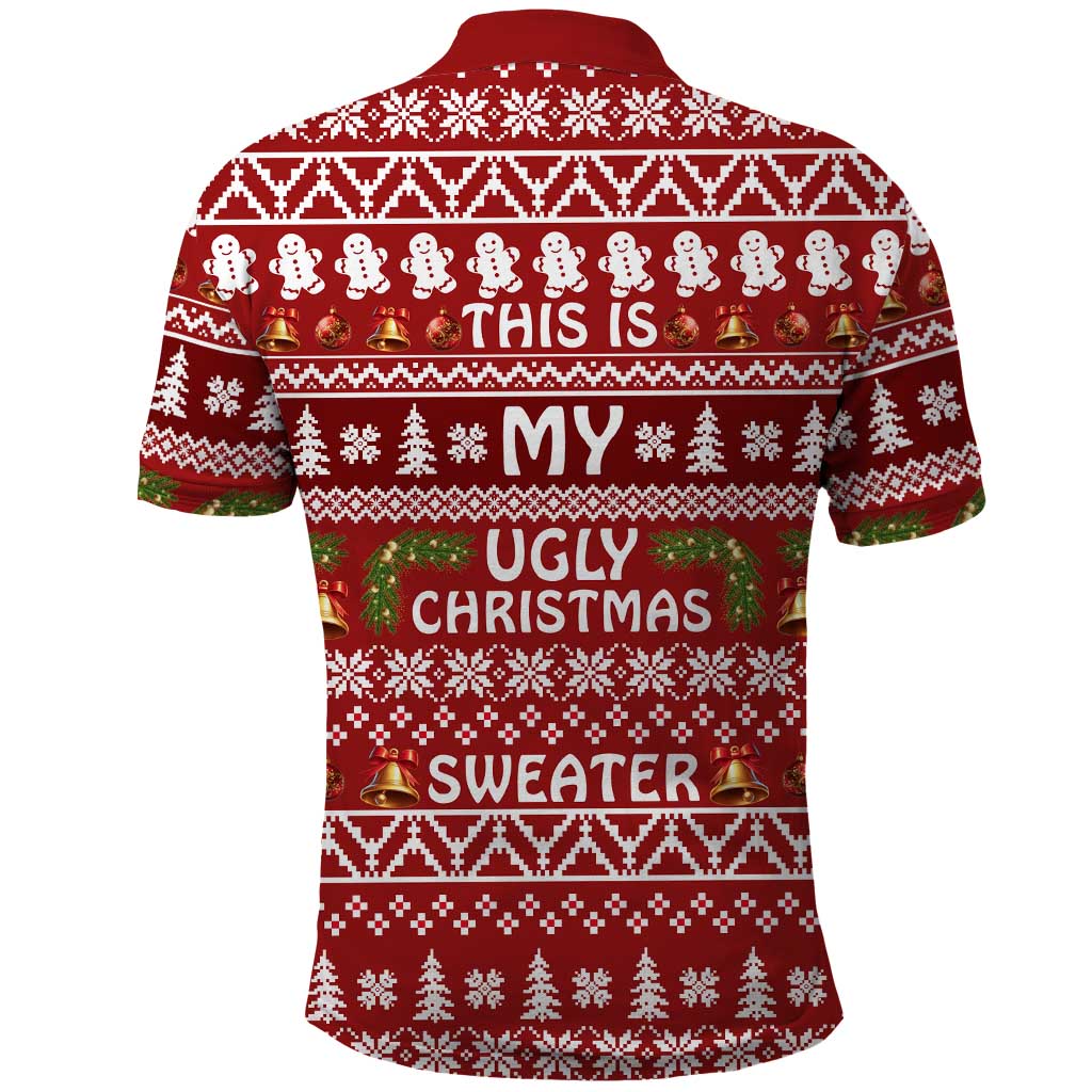 This Is My Christmas Polo Shirt Xmas Holiday Patterns - Wonder Print Shop
