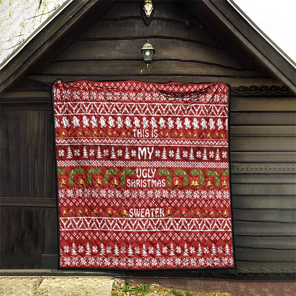 This Is My Christmas Quilt Xmas Holiday Patterns - Wonder Print Shop