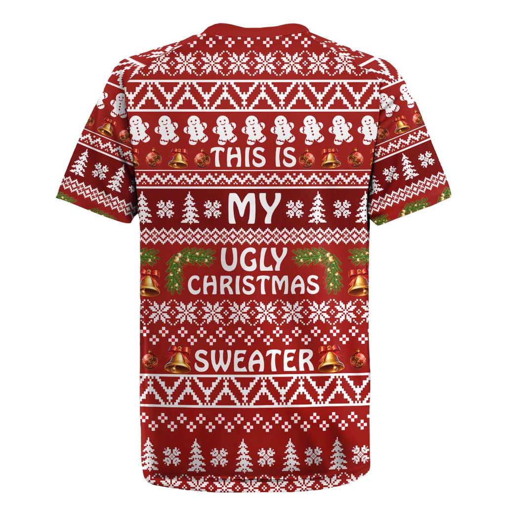 This Is My Christmas Rugby Jersey Xmas Holiday Patterns - Wonder Print Shop