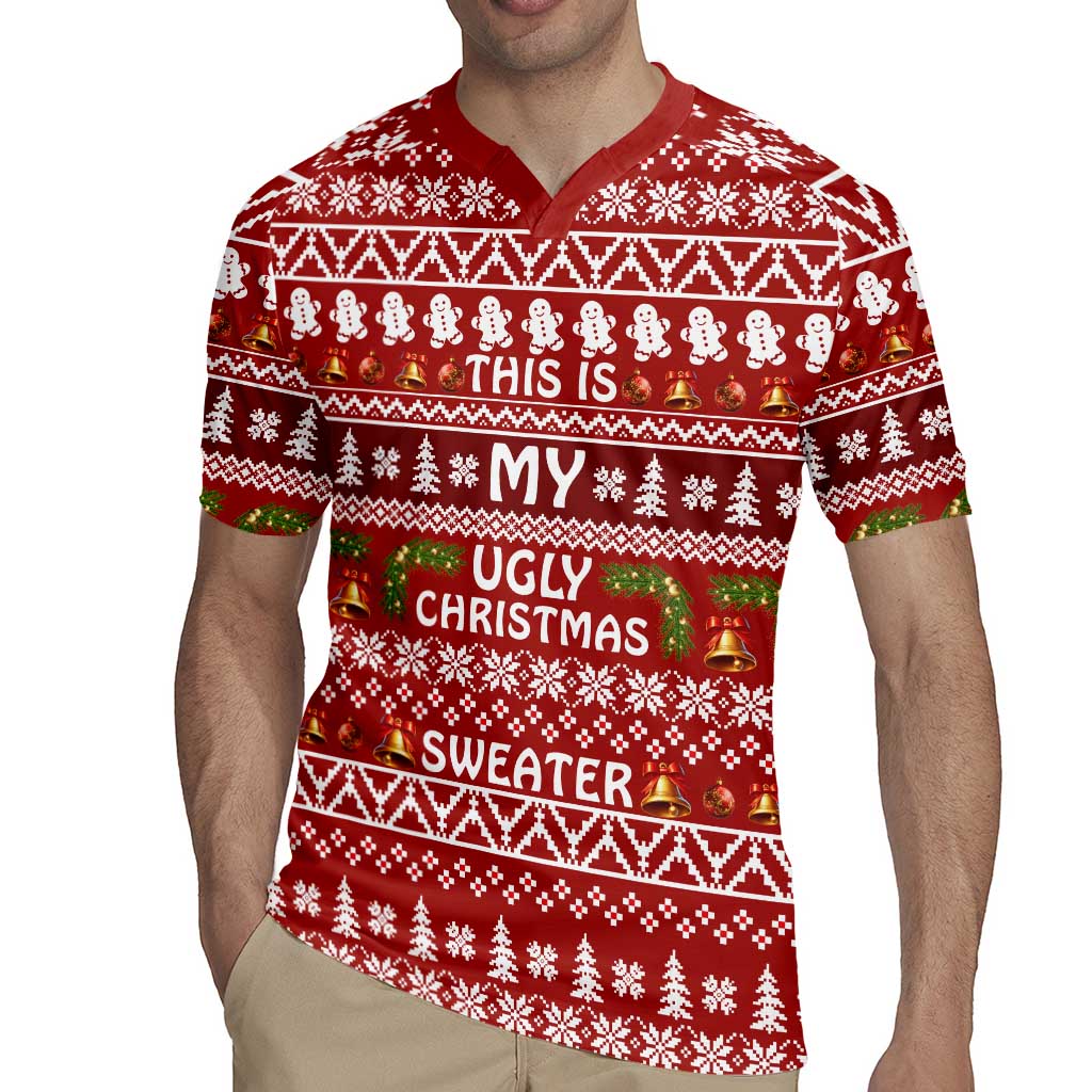 This Is My Christmas Rugby Jersey Xmas Holiday Patterns - Wonder Print Shop