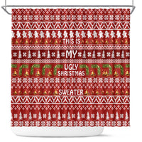 This Is My Christmas Shower Curtain Xmas Holiday Patterns - Wonder Print Shop