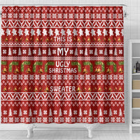 This Is My Christmas Shower Curtain Xmas Holiday Patterns - Wonder Print Shop