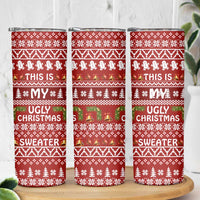 This Is My Christmas Skinny Tumbler Xmas Holiday Patterns - Wonder Print Shop