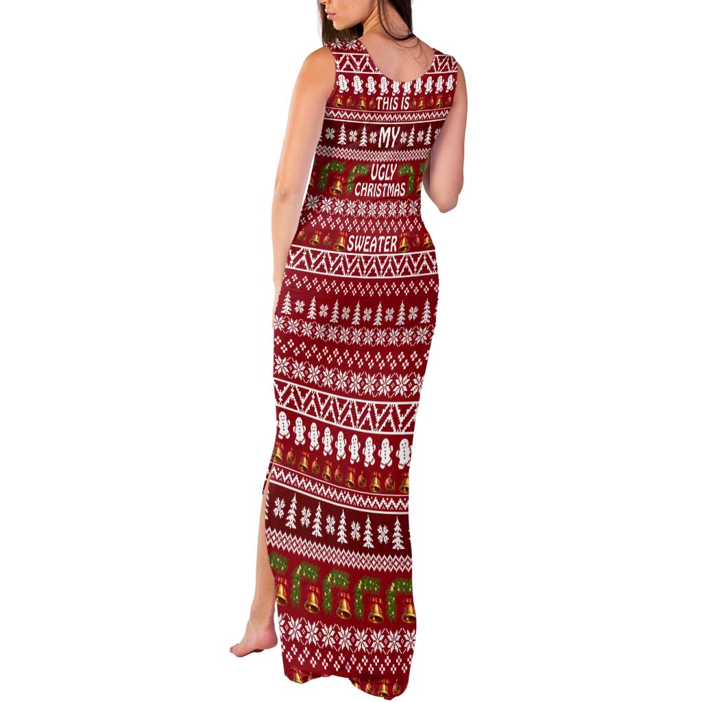 This Is My Christmas Tank Maxi Dress Xmas Holiday Patterns - Wonder Print Shop