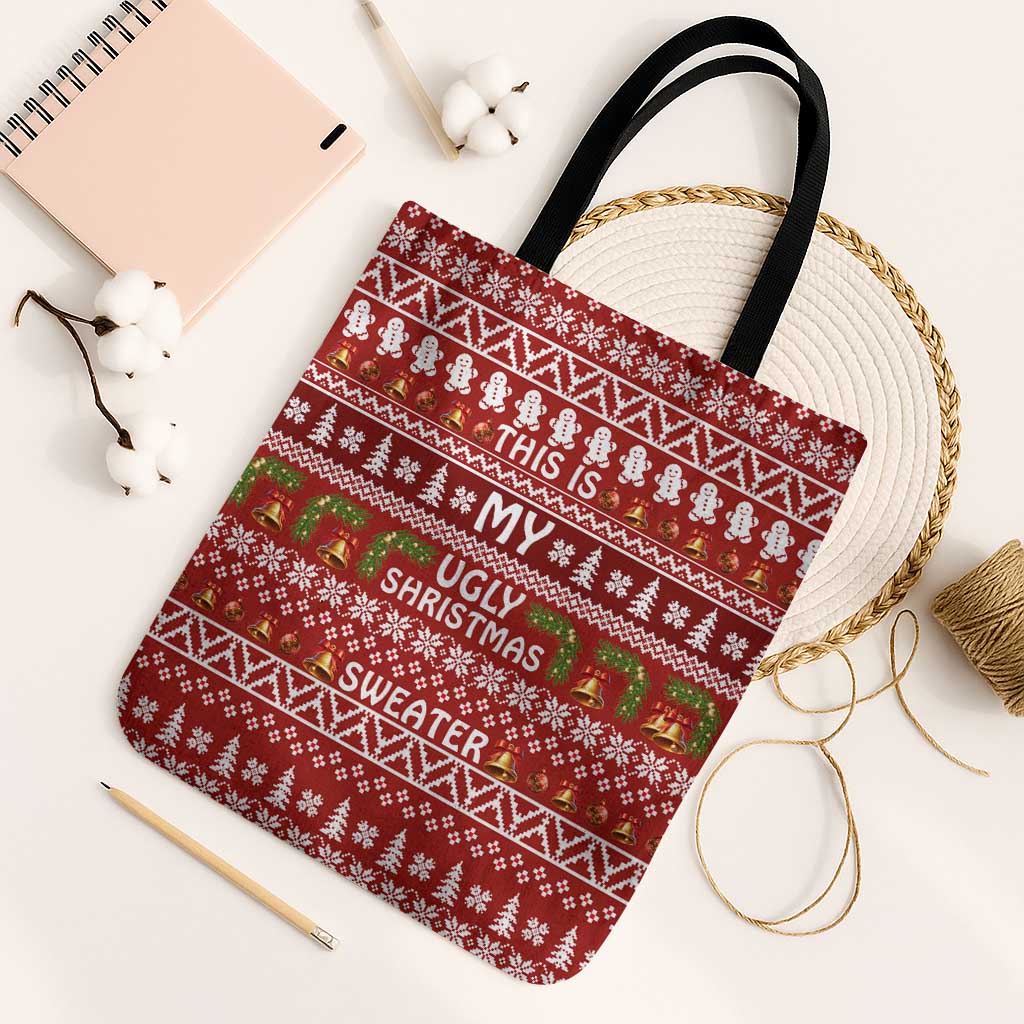 This Is My Christmas Tote Bag Xmas Holiday Patterns - Wonder Print Shop