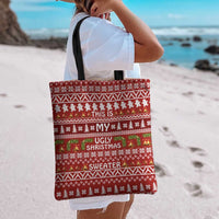 This Is My Christmas Tote Bag Xmas Holiday Patterns - Wonder Print Shop