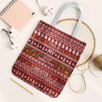 This Is My Christmas Tote Bag Xmas Holiday Patterns - Wonder Print Shop