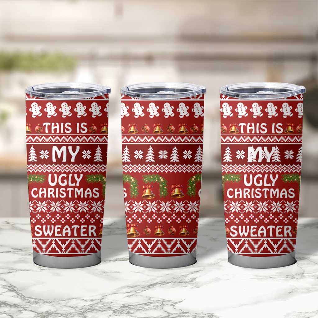 This Is My Christmas Tumbler Cup Xmas Holiday Patterns - Wonder Print Shop