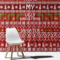 This Is My Christmas Window Curtain Xmas Holiday Patterns - Wonder Print Shop