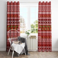 This Is My Christmas Window Curtain Xmas Holiday Patterns - Wonder Print Shop