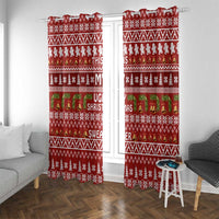 This Is My Christmas Window Curtain Xmas Holiday Patterns - Wonder Print Shop
