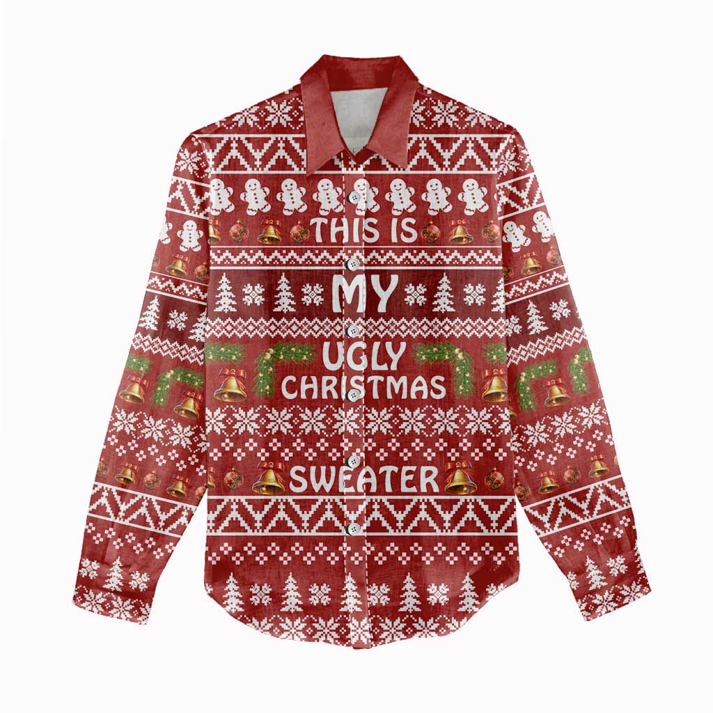 This Is My Christmas Women Casual Shirt Xmas Holiday Patterns - Wonder Print Shop