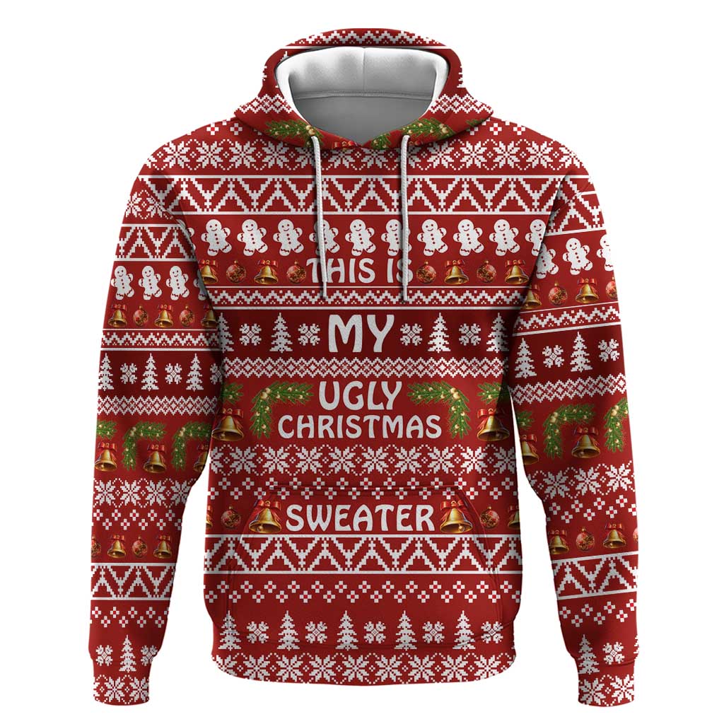 This Is My Christmas Zip Hoodie Xmas Holiday Patterns - Wonder Print Shop