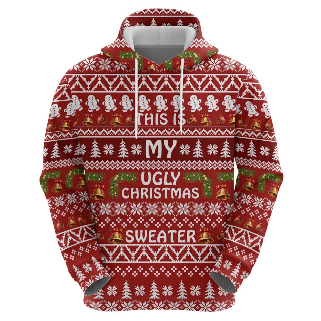 This Is My Christmas Zip Hoodie Xmas Holiday Patterns - Wonder Print Shop