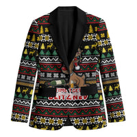 Time To Get Blitzened Christmas Blazer Xmas Holiday Patterns - Wonder Print Shop