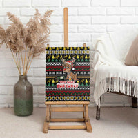 Time To Get Blitzened Christmas Canvas Wall Art Xmas Holiday Patterns - Wonder Print Shop