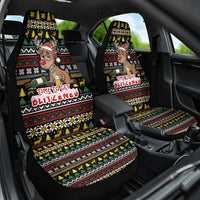 Time To Get Blitzened Christmas Car Seat Cover Xmas Holiday Patterns - Wonder Print Shop