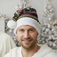 Time To Get Blitzened Christmas Santa Hat Xmas Holiday Patterns - Wonder Print Shop