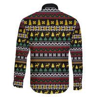 Time To Get Blitzened Christmas Family Matching Off The Shoulder Long Sleeve Dress and Hawaiian Shirt Xmas Holiday Patterns - Wonder Print Shop