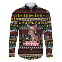 Time To Get Blitzened Christmas Family Matching Puletasi and Hawaiian Shirt Xmas Holiday Patterns - Wonder Print Shop