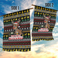 Time To Get Blitzened Christmas Garden Flag Xmas Holiday Patterns - Wonder Print Shop