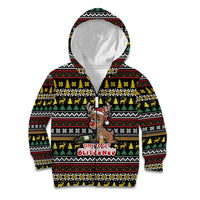 Time To Get Blitzened Christmas Kid Hoodie Xmas Holiday Patterns - Wonder Print Shop