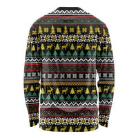 Time To Get Blitzened Christmas Long Sleeve Shirt Xmas Holiday Patterns - Wonder Print Shop