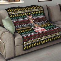 Time To Get Blitzened Christmas Quilt Xmas Holiday Patterns - Wonder Print Shop