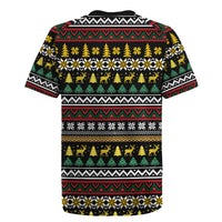 Time To Get Blitzened Christmas Rugby Jersey Xmas Holiday Patterns - Wonder Print Shop