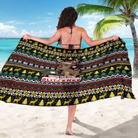 Time To Get Blitzened Christmas Sarong Xmas Holiday Patterns - Wonder Print Shop