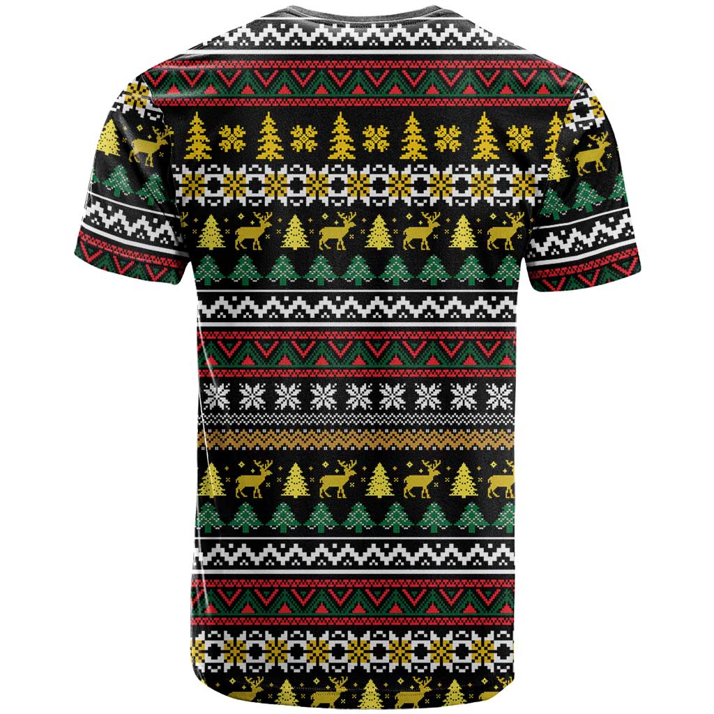 Time To Get Blitzened Christmas T Shirt Xmas Holiday Patterns - Wonder Print Shop
