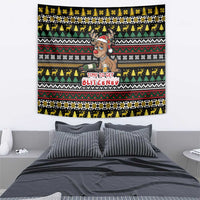 Time To Get Blitzened Christmas Tapestry Xmas Holiday Patterns - Wonder Print Shop