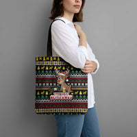 Time To Get Blitzened Christmas Tote Bag Xmas Holiday Patterns - Wonder Print Shop