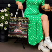 Time To Get Blitzened Christmas Tote Bag Xmas Holiday Patterns - Wonder Print Shop