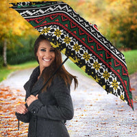 Time To Get Blitzened Christmas Umbrella Xmas Holiday Patterns - Wonder Print Shop