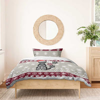 To Best Dog Dad Christmas Design Bedding Set Xmas Holiday Patterns - Wonder Print Shop