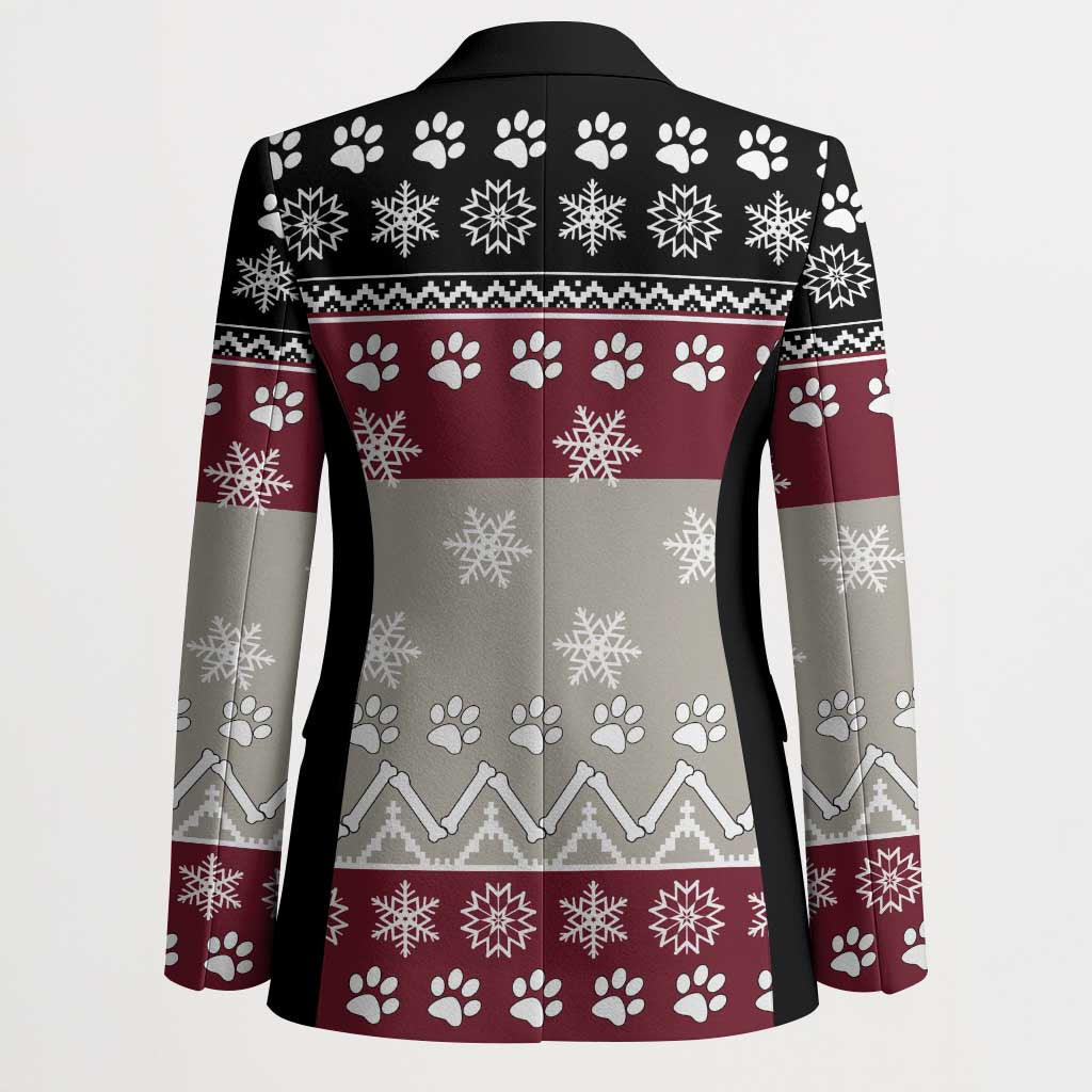 To Best Dog Dad Christmas Design Blazer Xmas Holiday Patterns - Wonder Print Shop