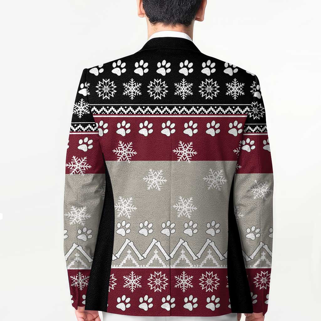 To Best Dog Dad Christmas Design Blazer Xmas Holiday Patterns - Wonder Print Shop