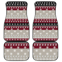 To Best Dog Dad Christmas Design Car Mats Xmas Holiday Patterns - Wonder Print Shop