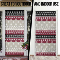 To Best Dog Dad Christmas Design Door Cover Xmas Holiday Patterns - Wonder Print Shop