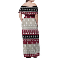 To Best Dog Dad Christmas Design Family Matching Off Shoulder Maxi Dress and Hawaiian Shirt Xmas Holiday Patterns - Wonder Print Shop