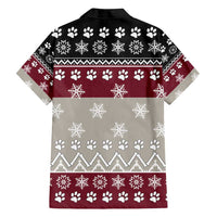 To Best Dog Dad Christmas Design Family Matching Puletasi and Hawaiian Shirt Xmas Holiday Patterns - Wonder Print Shop