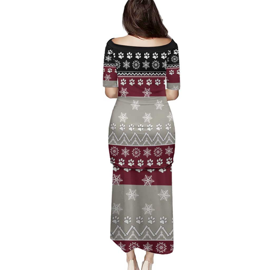 To Best Dog Dad Christmas Design Family Matching Puletasi and Hawaiian Shirt Xmas Holiday Patterns - Wonder Print Shop